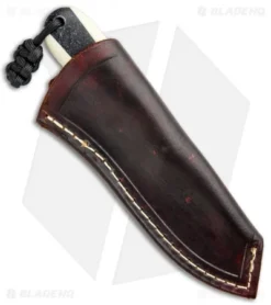 T.M. Hunt Custom Hogua Fixed Blade Knife White G-10 "Onyx Flake" (3.1" Black) 6 T.M. Hunt Custom Hogua Fixed Blade Knife White G-10 "Onyx Flake" (3.1" Black) -Benchmade Shop T.M. Hunt Custom Hogua White G 10 Onyx Flake Acid BHQ 98472 jr sheath