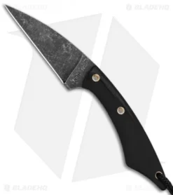 T.M. Hunt Custom Knives Hornet 2.0 Fixed Blade Knife Black G-10 Exclusive