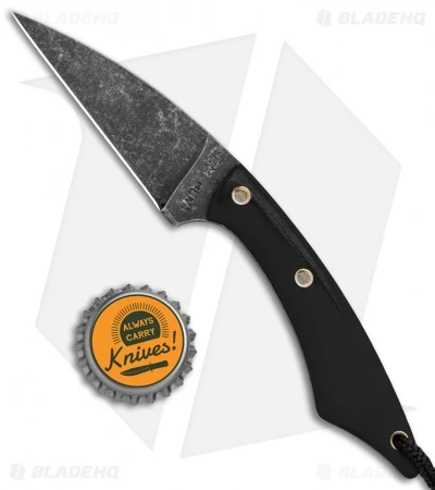 T.M. Hunt Custom Knives Hornet 2.0 Fixed Blade Knife Black G-10 Exclusive 4 T.M. Hunt Custom Knives Hornet 2.0 Fixed Blade Knife Black G-10 Exclusive - Image 4