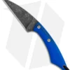 T.M. Hunt Custom Knives Hornet 2.0 Fixed Blade Knife Blue G-10 Exclusive