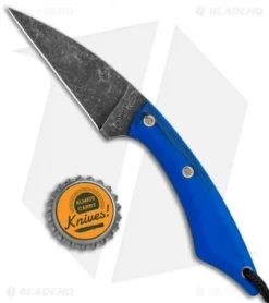 T.M. Hunt Custom Knives Hornet 2.0 Fixed Blade Knife Blue G-10 Exclusive 7 T.M. Hunt Custom Knives Hornet 2.0 Fixed Blade Knife Blue G-10 Exclusive -Benchmade Shop T.M. Hunt Custom Knives Hornet 2.0 Blue G 10 Exclusive BHQ 93390 jr bottlecap