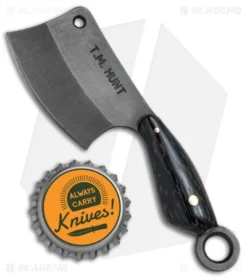 T.M. Hunt Custom "Leave It" Cleaver Keychain Knife Black Palm Wood(1.75" Black) 5 T.M. Hunt Custom "Leave It" Cleaver Keychain Knife Black Palm Wood(1.75" Black) -Benchmade Shop T.M. Hunt Custom Leave It Cleaver Keychain Black Palm Wood BHQ 78439 jr bottlecap