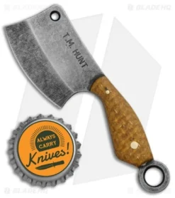 T.M. Hunt Custom "Leave It" Cleaver Keychain Knife Goldtop (1.75" Black SW) 7 T.M. Hunt Custom "Leave It" Cleaver Keychain Knife Goldtop (1.75" Black SW) -Benchmade Shop T.M. Hunt Custom Leave It Cleaver Keychain Goldtop Black SW BHQ 94598 jr bottlecap