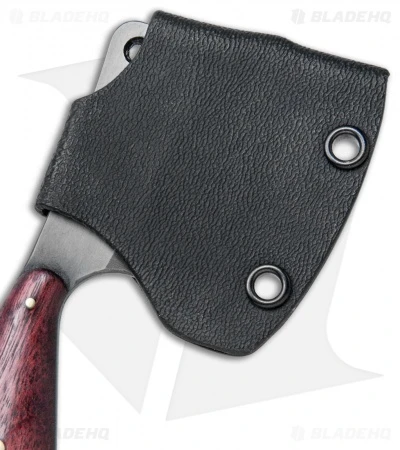 T.M. Hunt Custom "Leave It" Cleaver Keychain Knife Purple Heart (1.75" Black) 2 T.M. Hunt Custom "Leave It" Cleaver Keychain Knife Purple Heart (1.75" Black) - Image 2