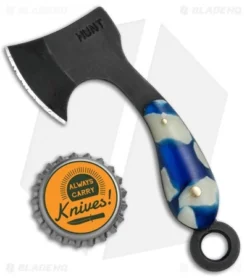 T.M. Hunt Custom "Lil Billy Bad Axe" Blue/Firefly Glow Keychain -Benchmade Shop T.M. Hunt Custom Lil Billy Bad Axe Blue Firefly Glow Keychain BHQ 71680 jr bottlecap