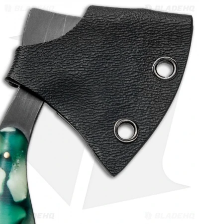 T.M. Hunt Custom "Lil Billy Bad Axe" Green/Firefly Glow Keychain 2 T.M. Hunt Custom "Lil Billy Bad Axe" Green/Firefly Glow Keychain - Image 2