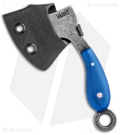 T.M. Hunt Custom "Lil Billy Bad Axe" Keychain Blue G-10 6 T.M. Hunt Custom "Lil Billy Bad Axe" Keychain Blue G-10 -Benchmade Shop T.M. Hunt Custom Lil Billy Bad Axe Keychain Blue G 10 Black SW BHQ 94593 jr sheath