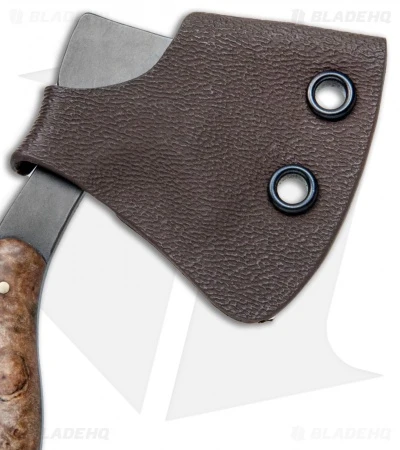 T.M. Hunt Custom "Lil Billy Bad Axe" Keychain Box Elder Burl 2 T.M. Hunt Custom "Lil Billy Bad Axe" Keychain Box Elder Burl - Image 2