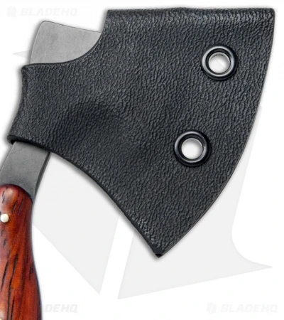 T.M. Hunt Custom "Lil Billy Bad Axe" Keychain Paduk Wood 2 T.M. Hunt Custom "Lil Billy Bad Axe" Keychain Paduk Wood - Image 2