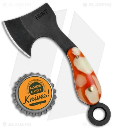 T.M. Hunt Custom "Lil Billy Bad Axe" Orange/Firefly Glow Keychain 3 T.M. Hunt Custom "Lil Billy Bad Axe" Orange/Firefly Glow Keychain - Image 3