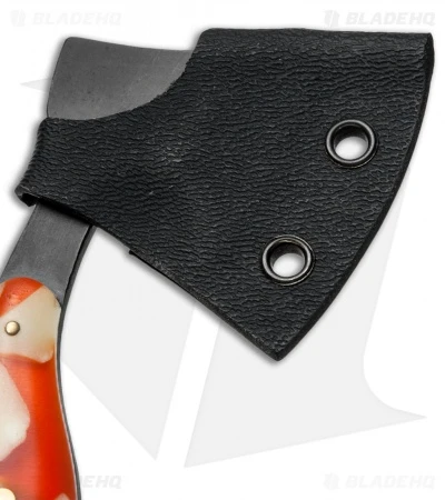 T.M. Hunt Custom "Lil Billy Bad Axe" Orange/Firefly Glow Keychain 2 T.M. Hunt Custom "Lil Billy Bad Axe" Orange/Firefly Glow Keychain - Image 2