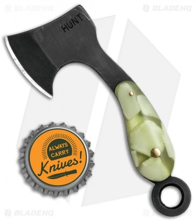 T.M. Hunt Custom "Lil Billy Bad Axe" Yellow/Firefly Glow Keychain 3 T.M. Hunt Custom "Lil Billy Bad Axe" Yellow/Firefly Glow Keychain - Image 3