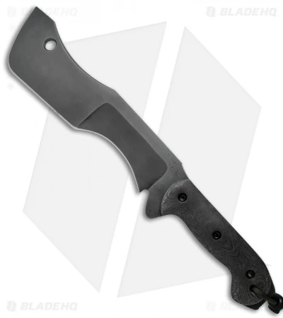 T.M. Hunt Custom M-18 Fixed Blade Knife Black Micarta W/ OD Sheath (10" Gray) 1 T.M. Hunt Custom M-18 Fixed Blade Knife Black Micarta W/ OD Sheath (10" Gray)