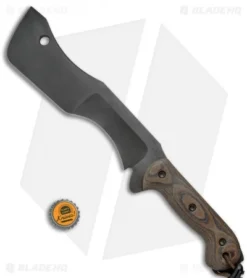 T.M. Hunt Custom M-18 Fixed Blade Knife Micarta W/ Brown Sheath (10" Black) 7 T.M. Hunt Custom M-18 Fixed Blade Knife Micarta W/ Brown Sheath (10" Black) -Benchmade Shop T.M. Hunt Custom M 18 Micarta Brown Sheath Black BHQ 72364 jr bottlecap