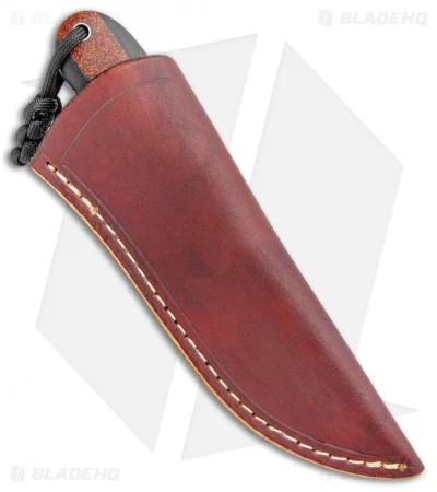 T.M. Hunt Custom Magua Fixed Blade Knife Black G-10/Orange Stripe (3.5" Black) 3 T.M. Hunt Custom Magua Fixed Blade Knife Black G-10/Orange Stripe (3.5" Black) - Image 3