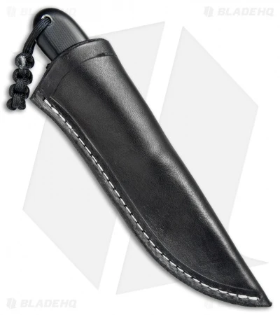 T.M. Hunt Custom Magua Fixed Blade Knife Black G-10/Orange Liner (3.5" Black) 3 T.M. Hunt Custom Magua Fixed Blade Knife Black G-10/Orange Liner (3.5" Black) - Image 3