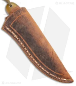 T.M. Hunt Custom Magua Fixed Blade Knife Bullseye Filework G-10/Micarta (3.5") -Benchmade Shop T.M. Hunt Custom Magua Fixed Blade Bullseye Filwork G 10 Micarta Satin BHQ 136422 jr sheath