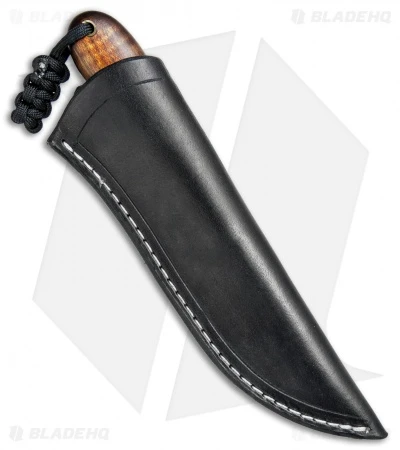 T.M. Hunt Custom Magua Fixed Blade Knife Maple Wood/Black G-10 (3.5" Black) 3 T.M. Hunt Custom Magua Fixed Blade Knife Maple Wood/Black G-10 (3.5" Black) - Image 3