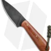 T.M. Hunt Custom Magua Fixed Blade Knife Natural Micarta (3.5" Black)