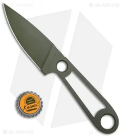 T.M. Hunt Custom Magua Fixed Blade Knife Skeletonized (3.5" OD Green) 7 T.M. Hunt Custom Magua Fixed Blade Knife Skeletonized (3.5" OD Green) -Benchmade Shop T.M. Hunt Custom Magua Skeletonized OD Green BHQ 71693 jr bottlecap