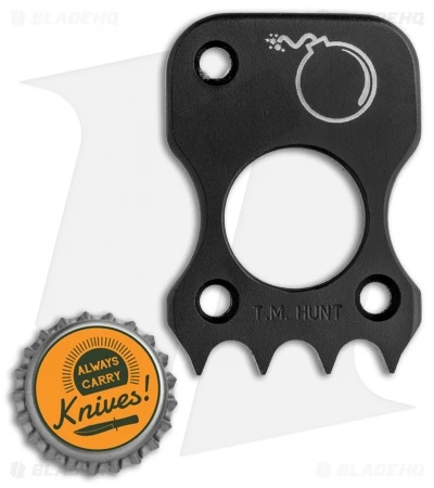 T.M. Hunt Custom Ringpop Laser Engraved Bomb Knuck (01-Steel Black DLC) 3 T.M. Hunt Custom Ringpop Laser Engraved Bomb Knuck (01-Steel Black DLC) - Image 3