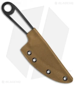 T.M. Hunt Custom Skelemaug Fixed Blade Knife Coyote Brown Kydex (3.75" Black) -Benchmade Shop T.M. Hunt Custom Skelemaug Black Coyote Brown Kydex BHQ 78432 jr sheath