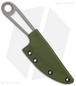 T.M. Hunt Custom Skelemaug Fixed Blade W/ OD Green Kydex (3.75" Coyote Brown) 6 T.M. Hunt Custom Skelemaug Fixed Blade W/ OD Green Kydex (3.75" Coyote Brown) -Benchmade Shop T.M. Hunt Custom Skelemaug Coyote Brown OD Green Kydex BHQ 78435 jr sheath 2