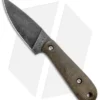 T.M. Hunt Custom Skelemaug Fixed Blade OD Green Micarta (3.75" Black SW)