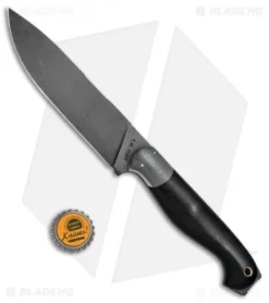 T.M. Hunt Custom Tradewater Fixed Blade Black/Gray G-10 (5.75" Black) -Benchmade Shop T.M. Hunt Custom Tradewater Black Gray G 10 Black BHQ 78753 jr bottlecap