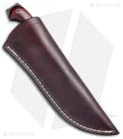 T.M. Hunt Custom Yuma Fixed Blade Knife Padouk Wood (4.25" Black) -Benchmade Shop T.M. Hunt Custom Yuma Padouk Wood Black BHQ 78747 jr sheath