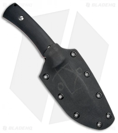 TK Knives Telchar Fixed Blade Knife Black G-10 (4" Satin/SW) 3 TK Knives Telchar Fixed Blade Knife Black G-10 (4" Satin/SW) - Image 3
