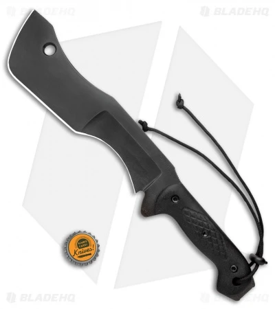 T.M. Hunt Custom M-18 Fixed Blade Knife Black Textured Micarta (10" Black) 4 T.M. Hunt Custom M-18 Fixed Blade Knife Black Textured Micarta (10" Black) - Image 4