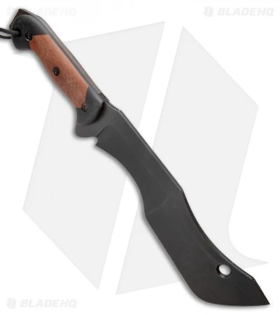 T.M. Hunt Custom M-18 Fixed Blade Knife Black/Natural Micarta (10" Black) 2 T.M. Hunt Custom M-18 Fixed Blade Knife Black/Natural Micarta (10" Black) - Image 2