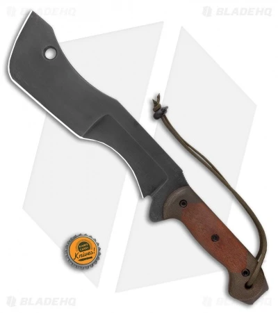 T.M. Hunt Custom M-18 Fixed Blade Knife Green/Natural Micarta (10" Black) 4 T.M. Hunt Custom M-18 Fixed Blade Knife Green/Natural Micarta (10" Black) - Image 4