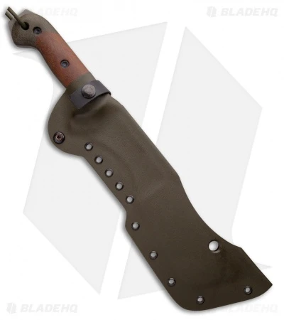 T.M. Hunt Custom M-18 Fixed Blade Knife Green/Natural Micarta (10" Black) 3 T.M. Hunt Custom M-18 Fixed Blade Knife Green/Natural Micarta (10" Black) - Image 3