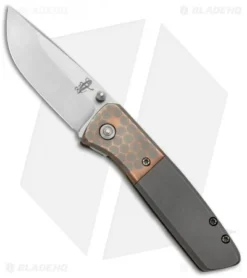 Tim Curry Knives Custom Cohort Superconductor/Titanium (2.7" Satin)