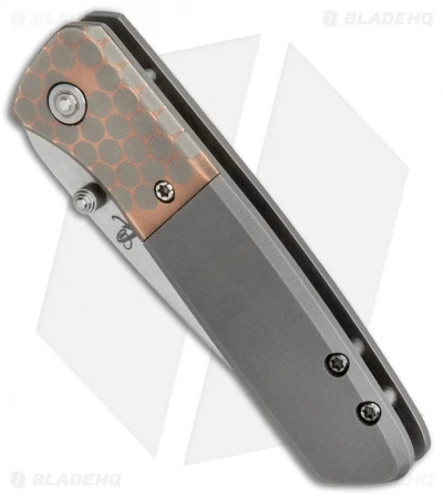 Tim Curry Knives Custom Cohort Superconductor/Titanium (2.7" Satin) 2 Tim Curry Knives Custom Cohort Superconductor/Titanium (2.7" Satin) - Image 2