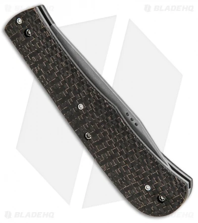 Trash Panda Knives Kit Slip Joint Lightning Strike Carbon Fiber (3.5" Stonewash) 3 Trash Panda Knives Kit Slip Joint Lightning Strike Carbon Fiber (3.5" Stonewash) - Image 3