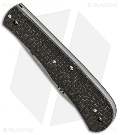 Trash Panda Knives Kit Slip Joint Lightning Strike Carbon Fiber (3.5" Stonewash) 2 Trash Panda Knives Kit Slip Joint Lightning Strike Carbon Fiber (3.5" Stonewash) - Image 2