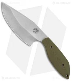 Aaron Frederick / Trash Panda Knives Panda-1 Fixed Blade Knife Green G-10