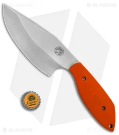 Aaron Frederick / Trash Panda Knives Panda-1 Fixed Blade Knife Orange G-10 -Benchmade Shop Trash Panda Knives Panda 1 Orange G 10 BHQ 86310 jr bottlecap