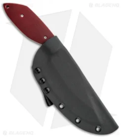 Trash Panda Knives Panda-1 Fixed Blade Knife Red G-10 (5.75" Stonewash) 6 Trash Panda Knives Panda-1 Fixed Blade Knife Red G-10 (5.75" Stonewash) -Benchmade Shop Trash Panda Knives Panda 1 Red G 10 BHQ 86306 jr sheath
