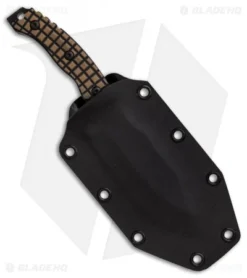 Trouble Blades Custom Bush Bitch Fixed Blade Knife Brown G-10 (4.5" Black) 8 Trouble Blades Custom Bush Bitch Fixed Blade Knife Brown G-10 (4.5" Black) -Benchmade Shop Trouble Blades Custom Bush Bitch Brown G10 Black BHQ 89870 er sheath 2