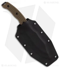 Trouble Blades Custom Bush Bitch Fixed Blade Knife Green/Brown G-10 (5.6" Black) 6 Trouble Blades Custom Bush Bitch Fixed Blade Knife Green/Brown G-10 (5.6" Black) -Benchmade Shop Trouble Blades Custom Bush Bitch Green Brown G10 Black BHQ 89871 er sheath