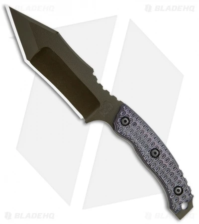 Trouble Blades Custom Bush Bitch Tanto Fixed Blade Knife G-10 (4.5" Green) 1 Trouble Blades Custom Bush Bitch Tanto Fixed Blade Knife G-10 (4.5" Green)