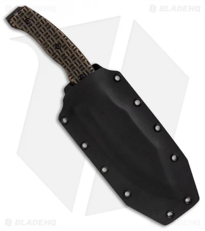 Trouble Blades Custom Bush Bitch Fixed Blade Knife Multi-Cam G-10 (6.6" Black) 3 Trouble Blades Custom Bush Bitch Fixed Blade Knife Multi-Cam G-10 (6.6" Black) - Image 3