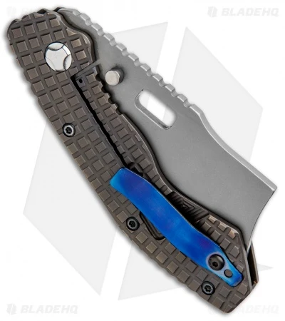 Trouble Blades Custom Debt Collector Cleaver Knife Frag Ti (3.75" Bead Blast 4V) 3 Trouble Blades Custom Debt Collector Cleaver Knife Frag Ti (3.75" Bead Blast 4V) - Image 3