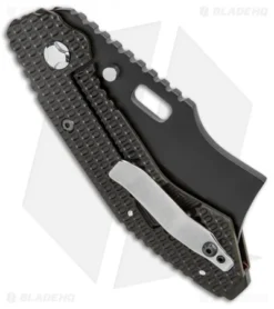 Trouble Blades Custom Debt Collector Cleaver Knife Ti (3.75") 7 Trouble Blades Custom Debt Collector Cleaver Knife Ti (3.75") -Benchmade Shop Trouble Blades Custom Debt Collector Cleaver Ti Black BHQ 124550 jr side