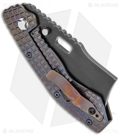 Trouble Blades Custom Debt Collector Knife Frag Ti Orange Clip (3.75" Black) 3 Trouble Blades Custom Debt Collector Knife Frag Ti Orange Clip (3.75" Black) - Image 3