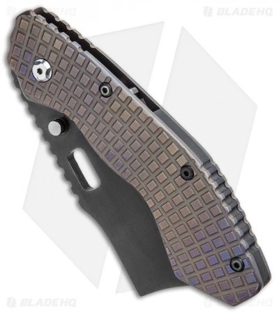 Trouble Blades Custom Debt Collector Knife Frag Ti Orange Clip (3.75" Black) 2 Trouble Blades Custom Debt Collector Knife Frag Ti Orange Clip (3.75" Black) - Image 2